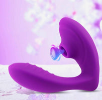 G-Spot Vibrator with Clitoral Suction - Dual Pleasure (20 Modes)