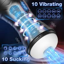 Automatic Male Masturbator with 10 Vibration & Suction Modes