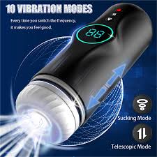Automatic Male Masturbator with 10 Vibration & Suction Modes