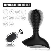 Vibrating Butt Plug with Remote Control (10 Modes, Beginner)